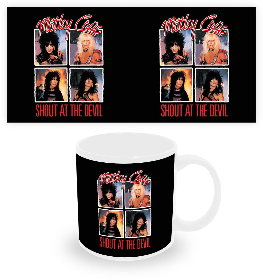 NMR - Motley Crue Shout at the Devil 11oz Mug