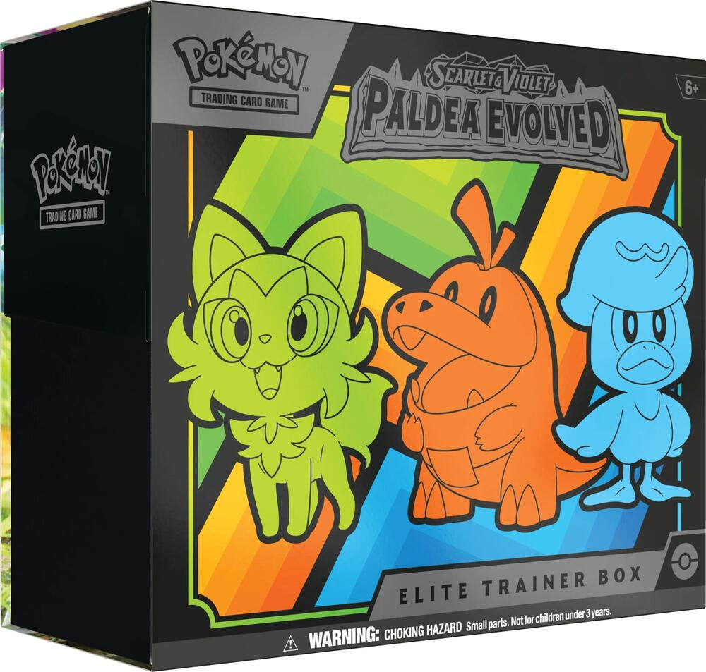 Pokemon TCG Paldea Evolved Elite Trainer Box SV02