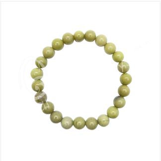 Green Imperial Jasper Beaded Bracelet