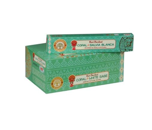 Hari Darshan Copal & White Sage Incense Sticks 15gm