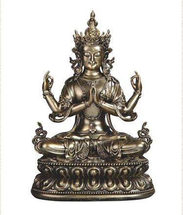 Guanyin Buddha w/Four Arms Statue 88608