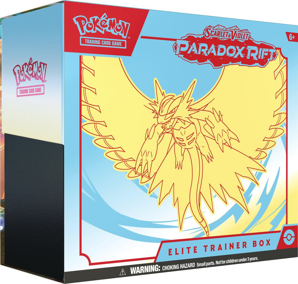 Pokemon TCG Paradox Rift Elite Trainer Box Roaring Moon SV04