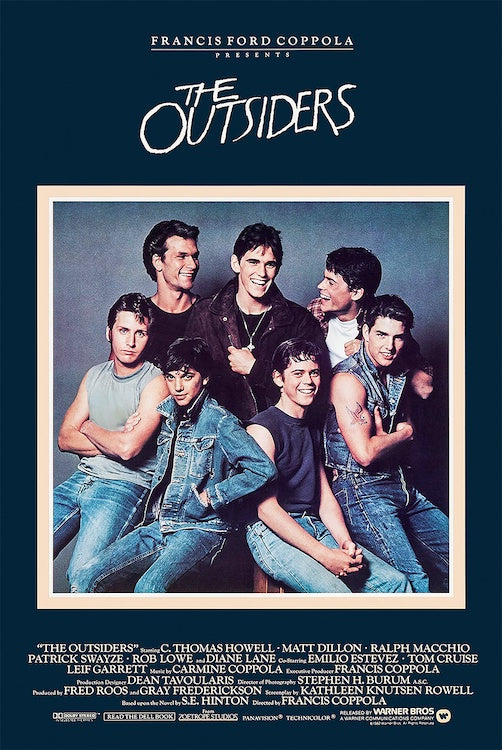 The Outsiders Movie Score Poster
