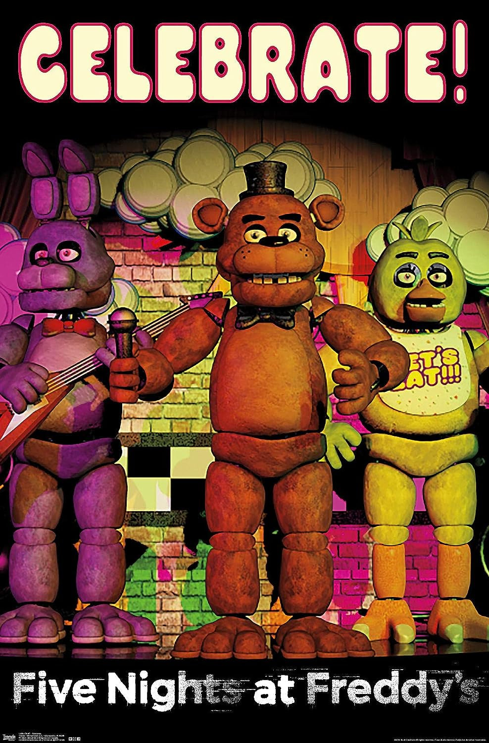Five Nights at Freddy's Celebrate Poster