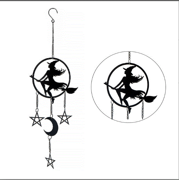 Alchemy - Witch By Moonlight Hanging Decoration