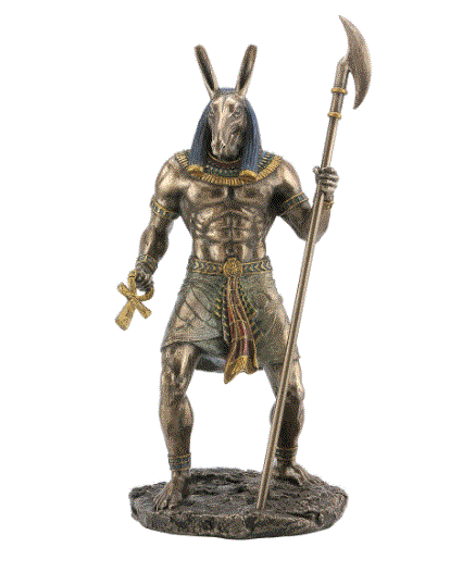 Seth Egyptian God Bronze Statue 76637