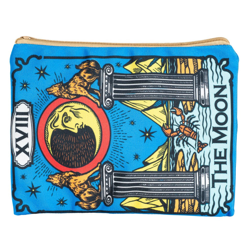 The Moon Tarot Zipper Bag