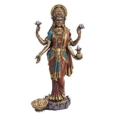 Lakshmi Hindu Goddess Statue 10068