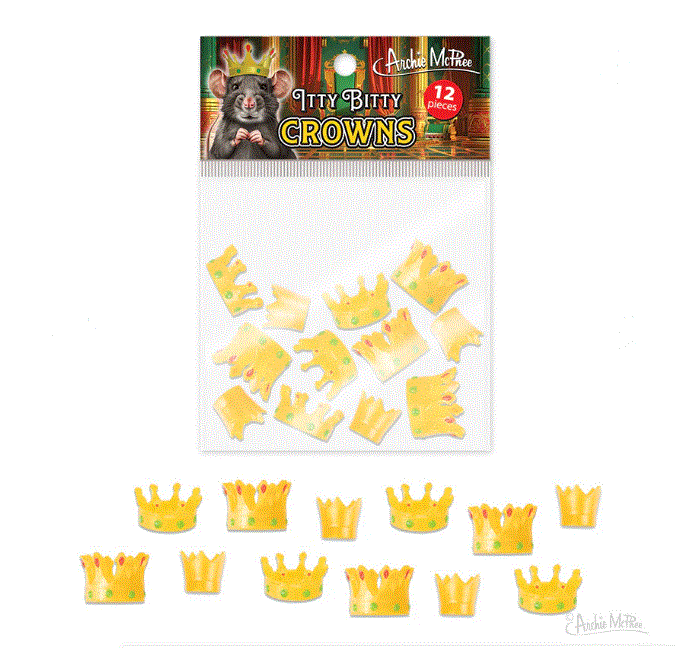 Archie McPhee - Itty Bitty Crowns
