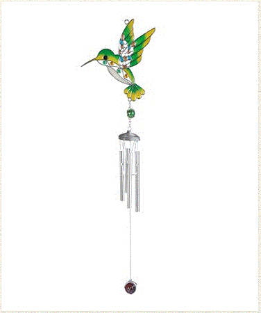 Hummingbird Suncatcher Wind Chime 99407