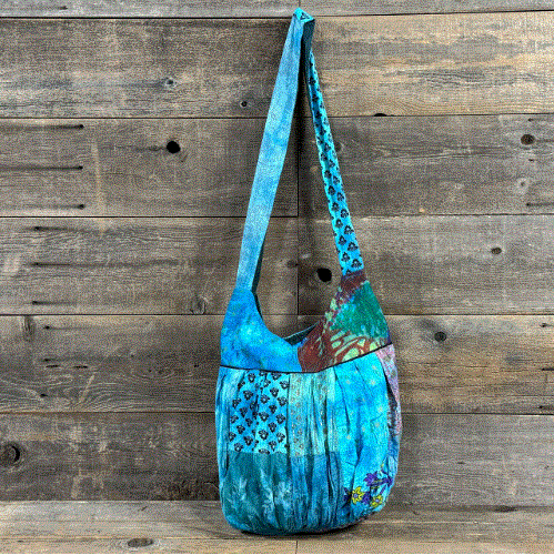 Jaipuri Patchwork Balloon Tote Bag
