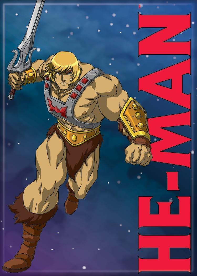 Masters of The Universe Revelation He-Man Magnet