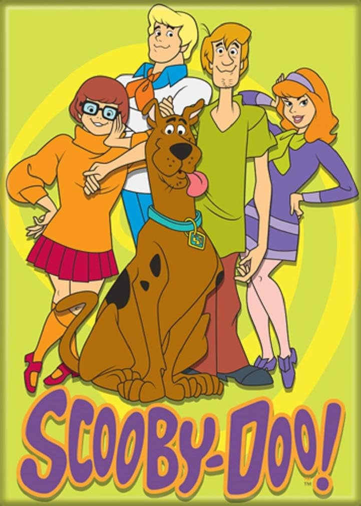 Scooby Doo Group Magnet