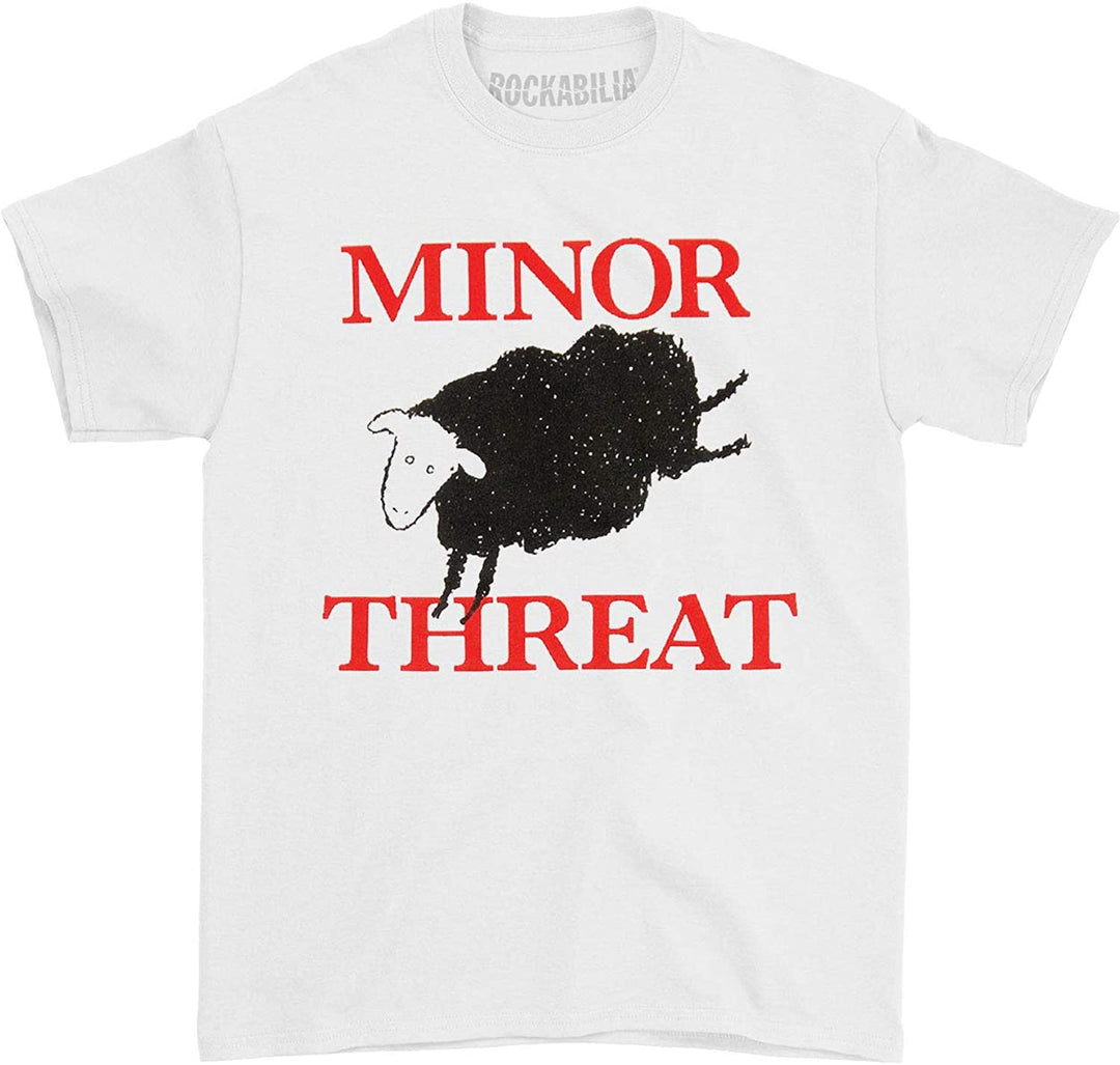 Minor Threat Black Sheep White T-Shirt