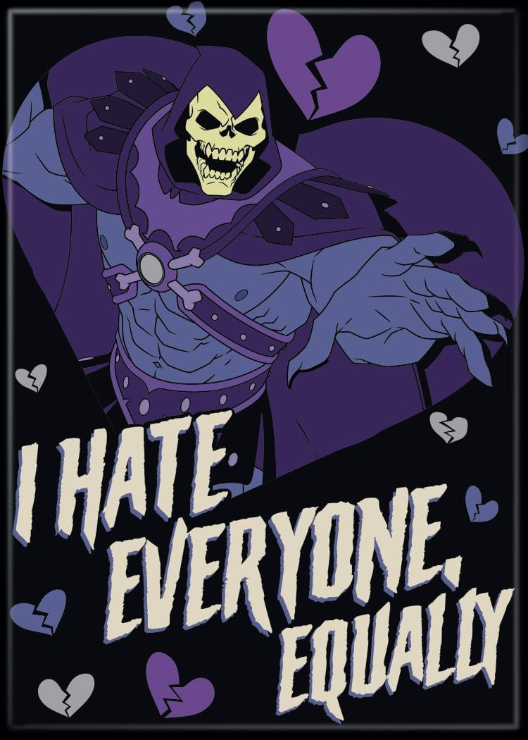 Masters of The Universe Revelation Skeletor Quote Magnet