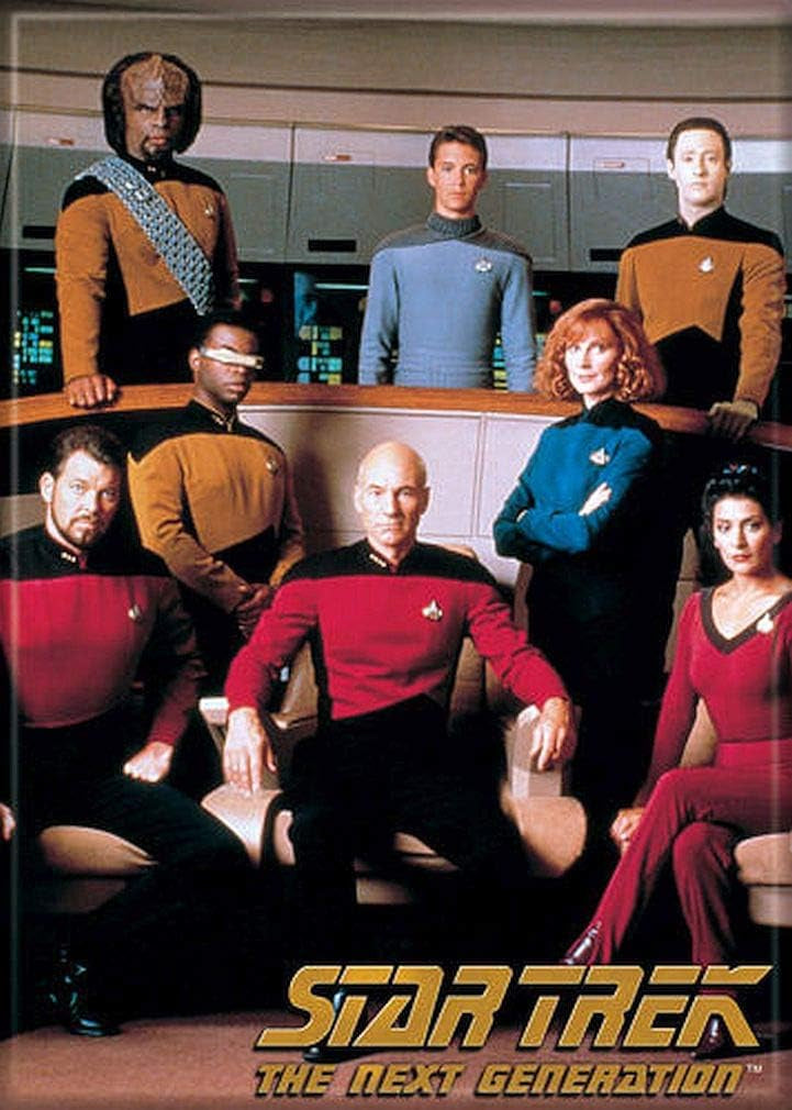 Star Trek Next Generation Cast Magnet