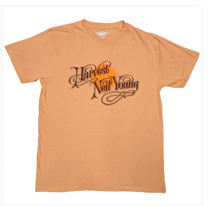 Rock Off - Neil Young 'Harvest' Unisex T-Shirt