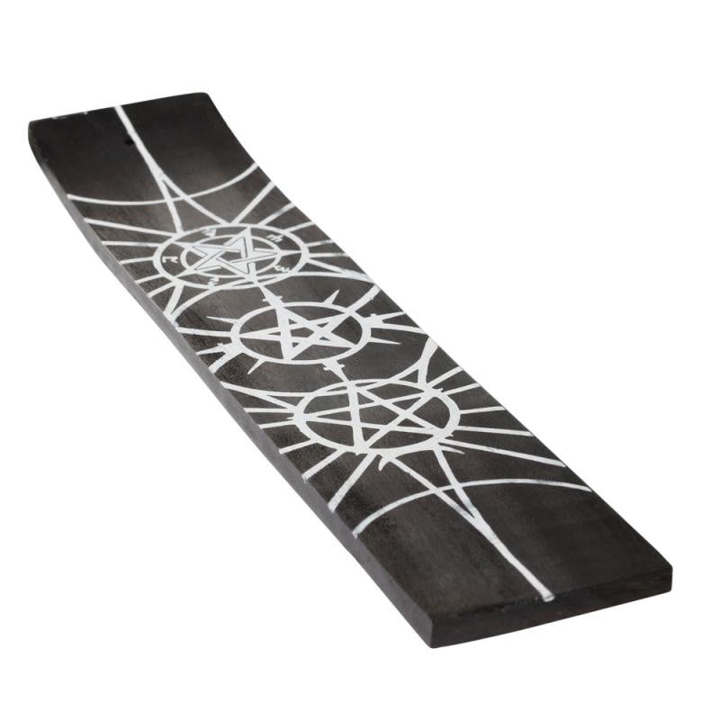 Pentacles on Black Incense Sled 67079