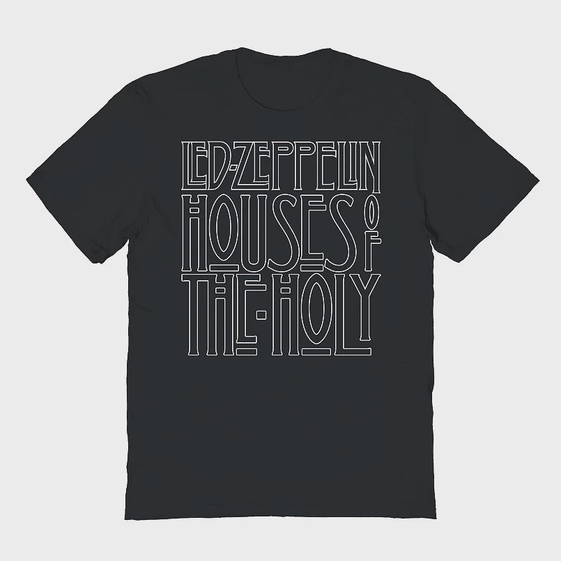 Led Zeppelin Houses of the Holy Black T-Shirt