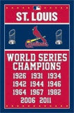 St. Louis Cardinals Poster- Championships
