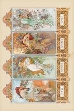 Mucha 4 Seasons Poster