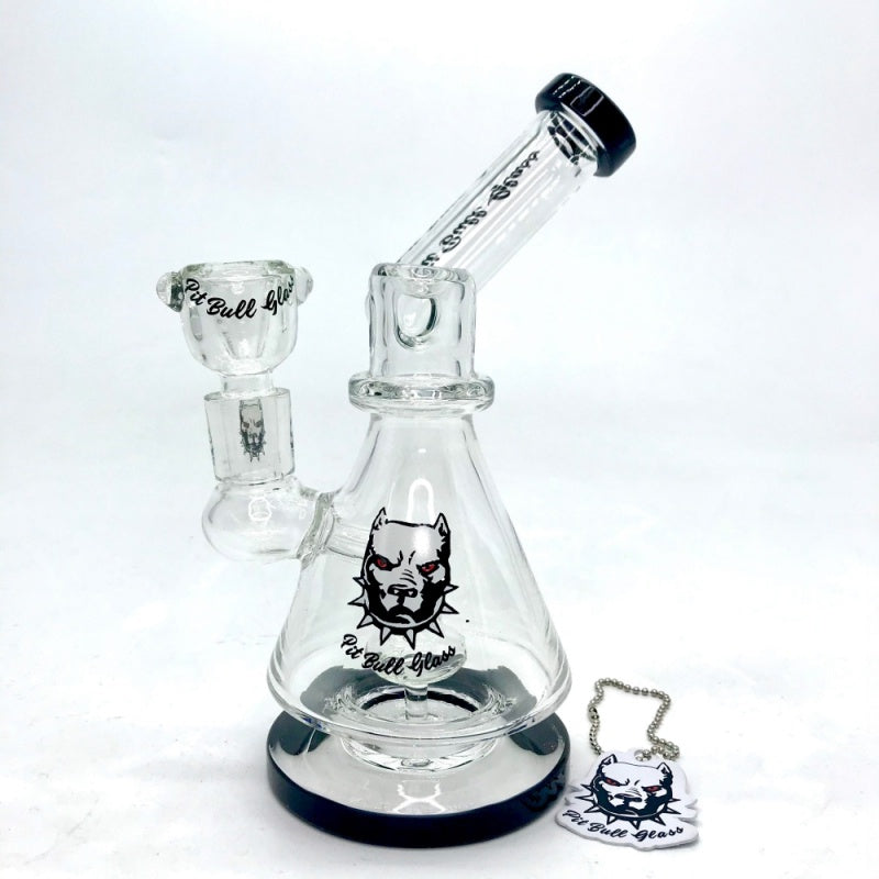 7" Pit Bull Water Pipe Spaceship 7-110
