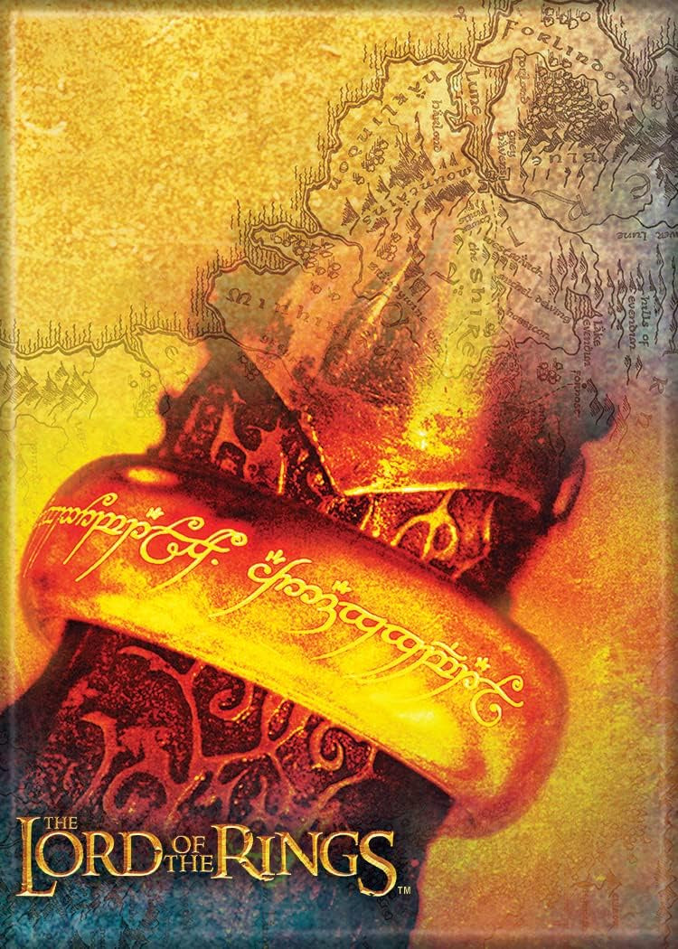 Lord of the Rings Sauron's Finger One Ring Magnet