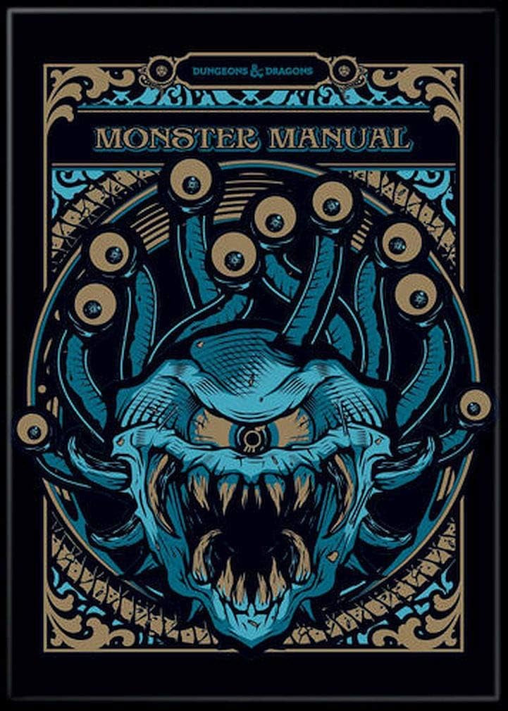 DnD Monster Manual Magnet