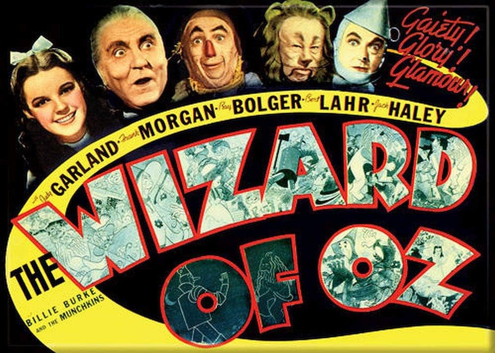 Wizard of Oz Film Poster Magnet