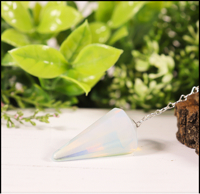 Nature's Artifacts - Opalite Pendulum