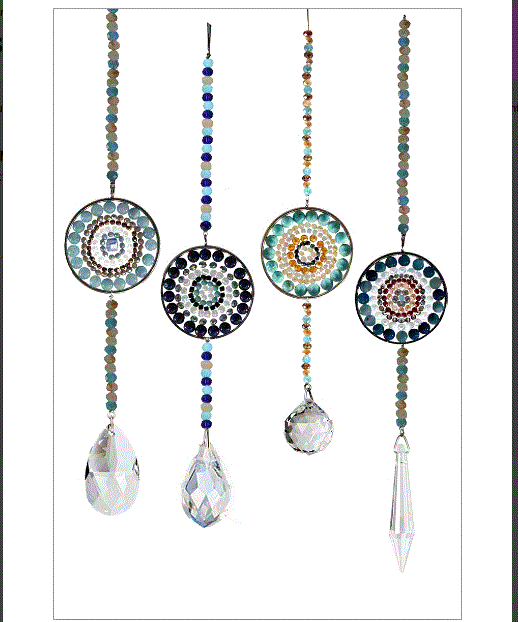 Mesmerizing Chrystal Gemstone Sun Catcher Hanger