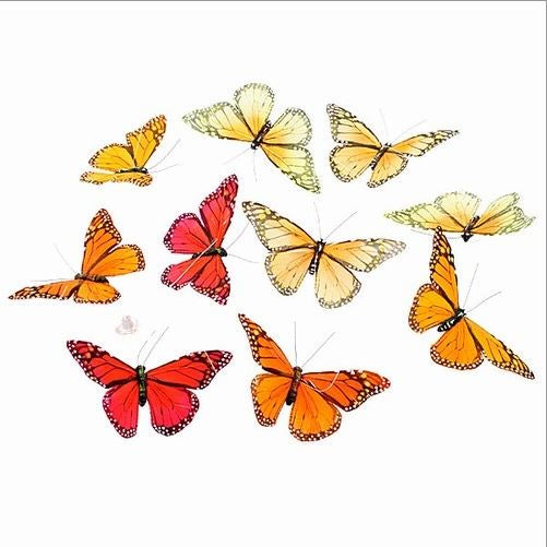 Color Monarch Butterfly Garland