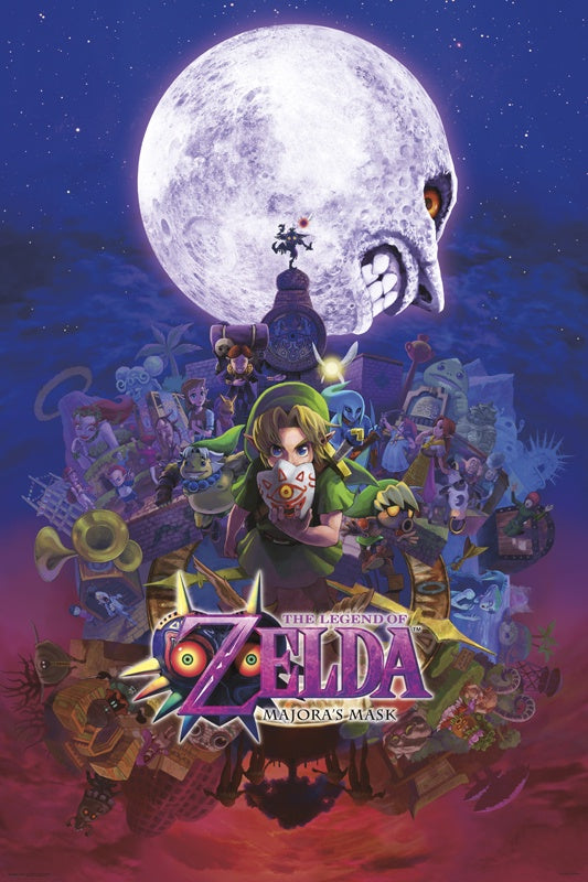 Zelda Majora's Mask Poster