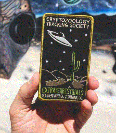 Extraterrestrials Patch - Cryptozoology Tracking Society