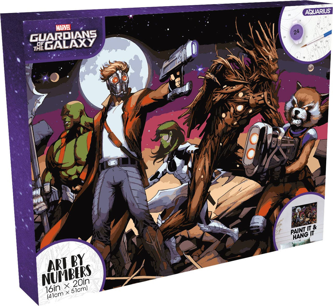 Marvel Guardians of the Galaxy Art By Numbers