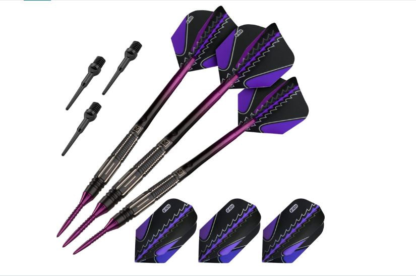 Viper Black Flux 90% Tungsten Darts Set