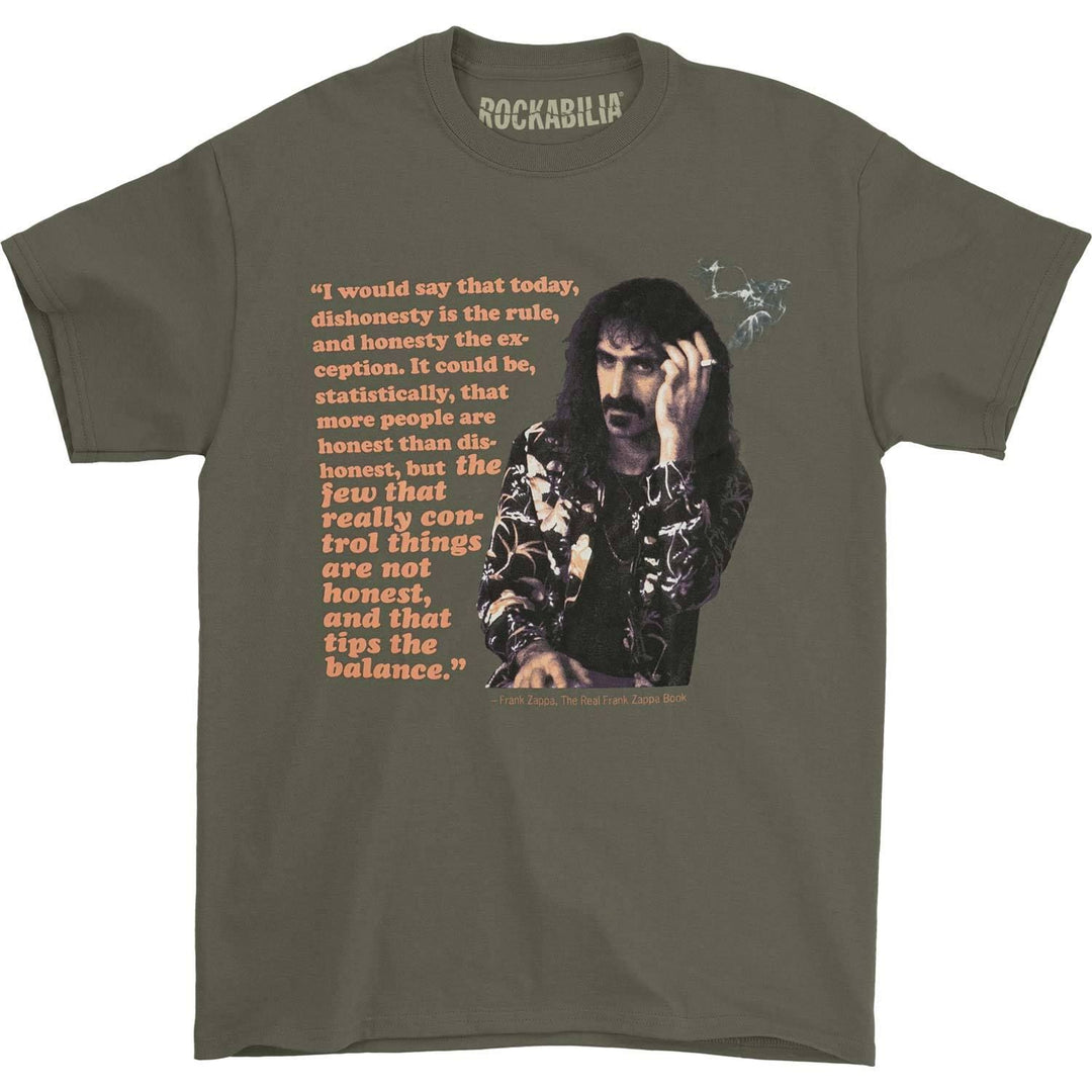 Frank Zappa Honest T-Shirt
