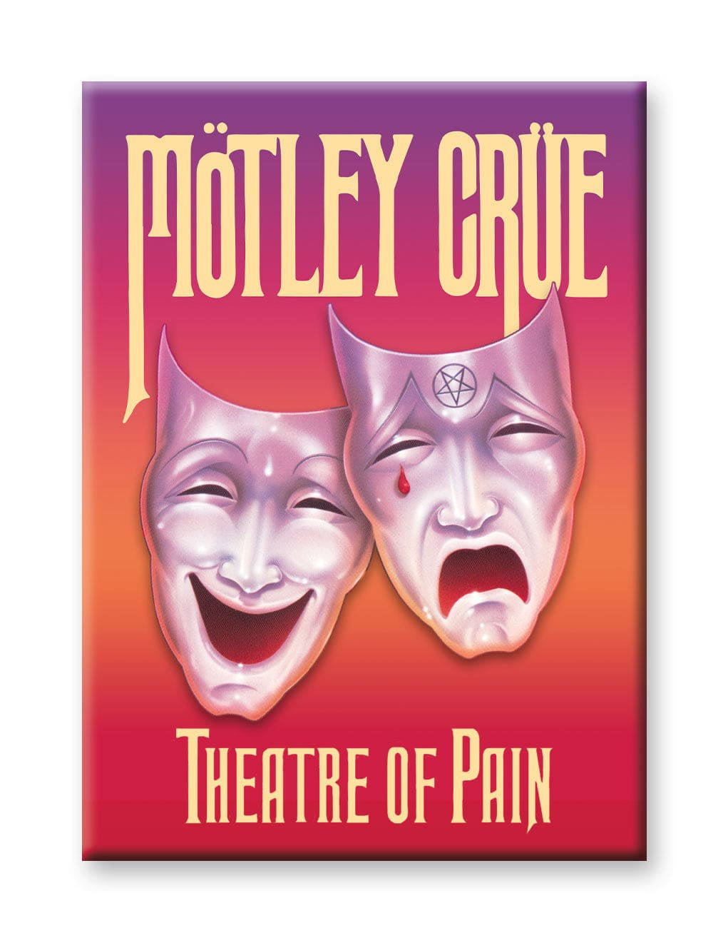 NMR - Motley Crue Theatre of Pain Flat Magnet