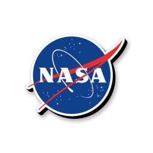 NASA Logo Funky Chunky Magnet