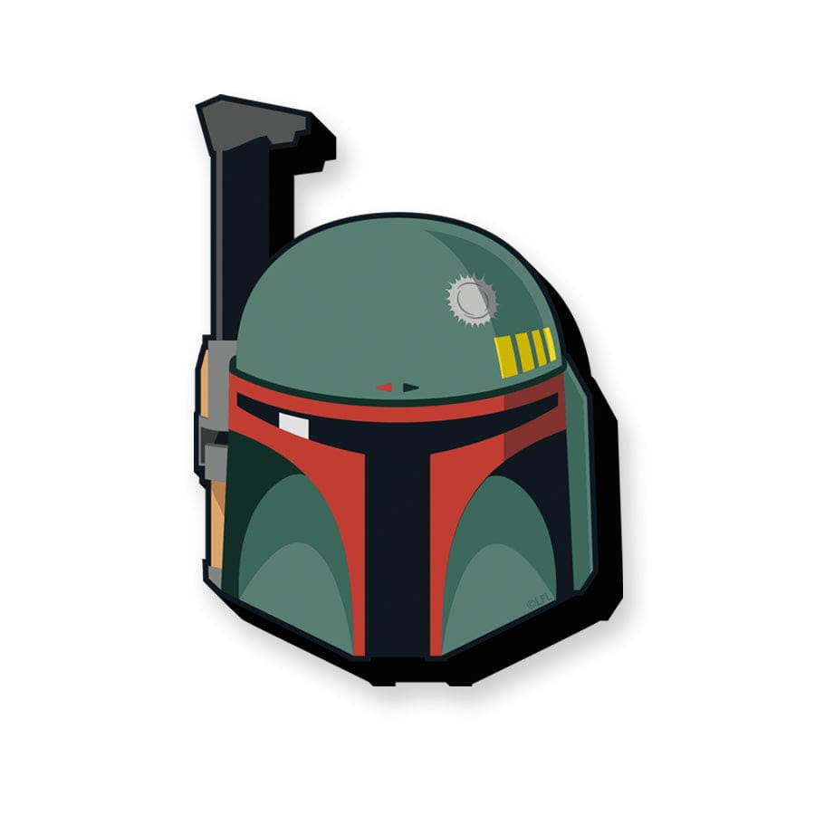 Star Wars Boba Fett Helmet Chunky Magnet
