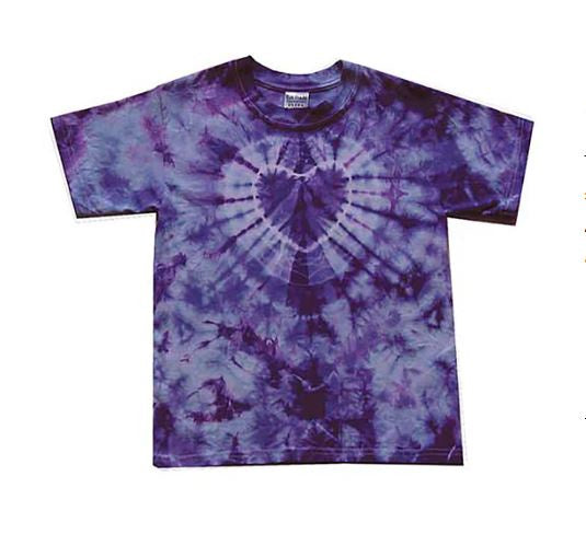 HappyLife - Tie Dyed Heart Kid's T-Shirt