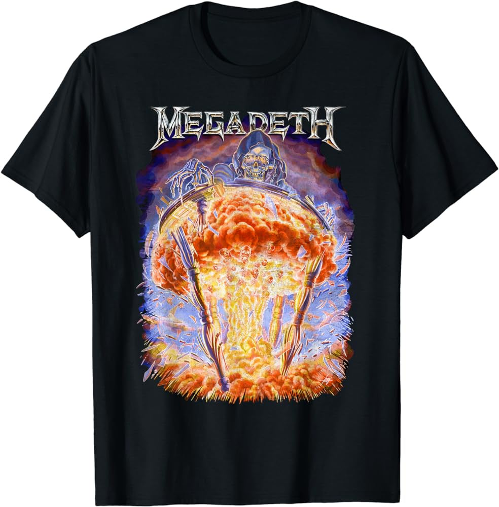 Megadeth Bomb Splatter T-Shirt