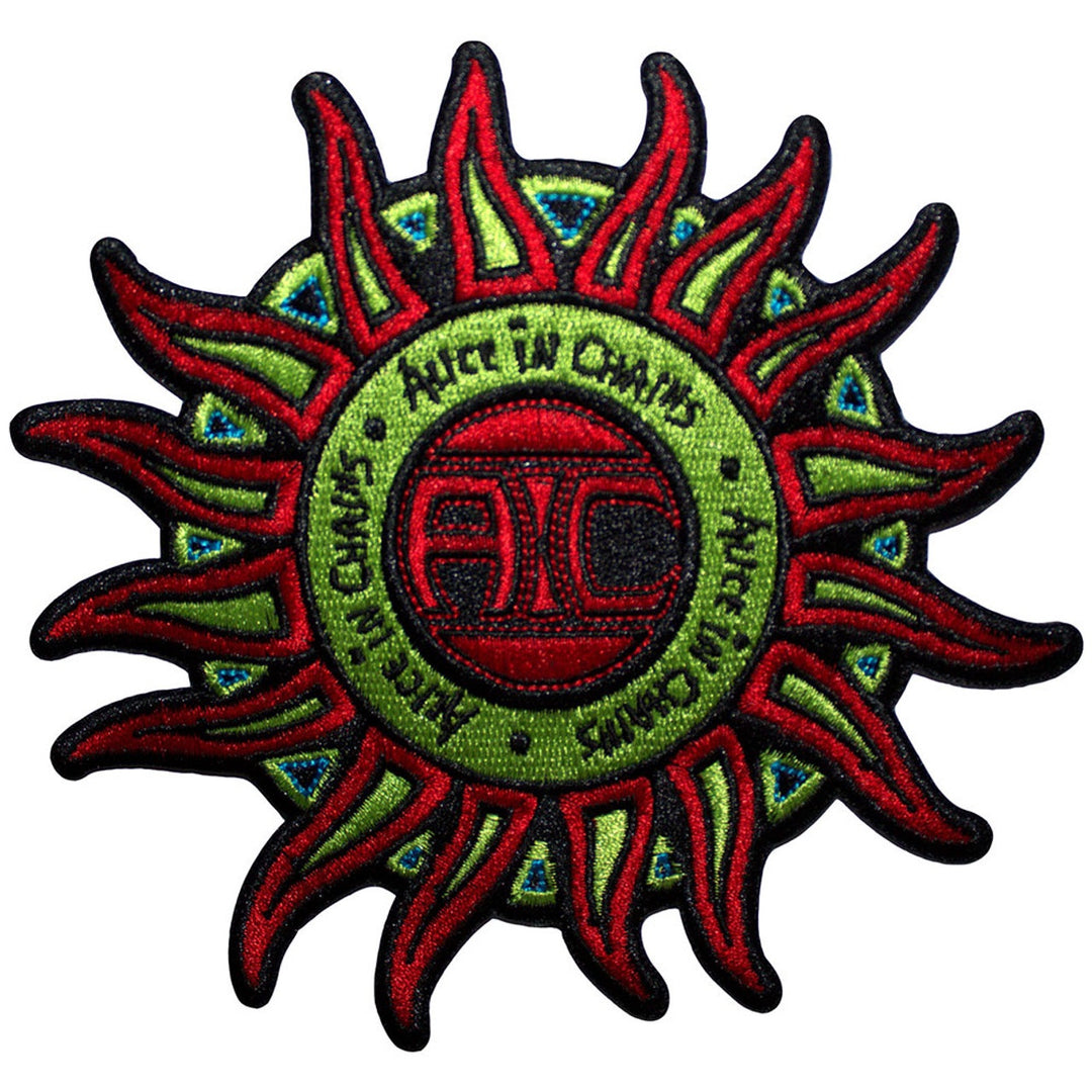 Alice In Chains Standard Patch - Sun Logo Colour