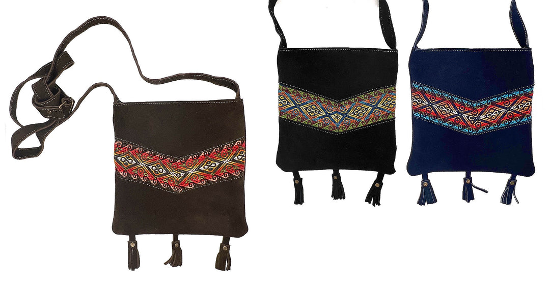 Large Leather Crossbody Bag