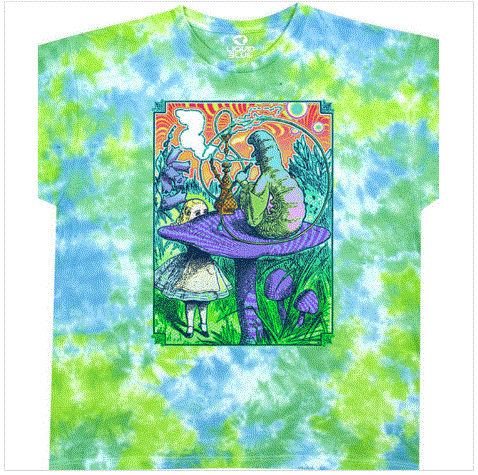 Liquid Blue - Wonderland Tie Dye T-Shirt