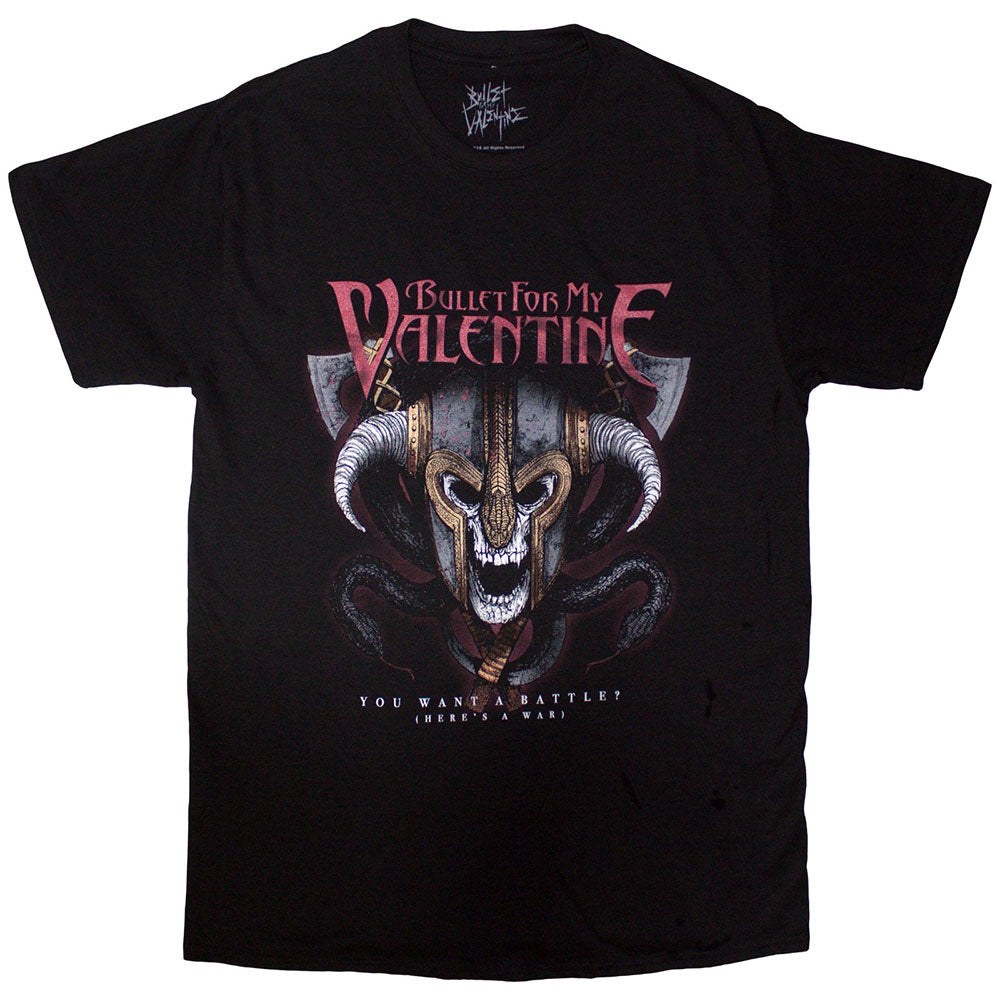 Bullet For My Valentine Unisex T-Shirt: Viking (Black)