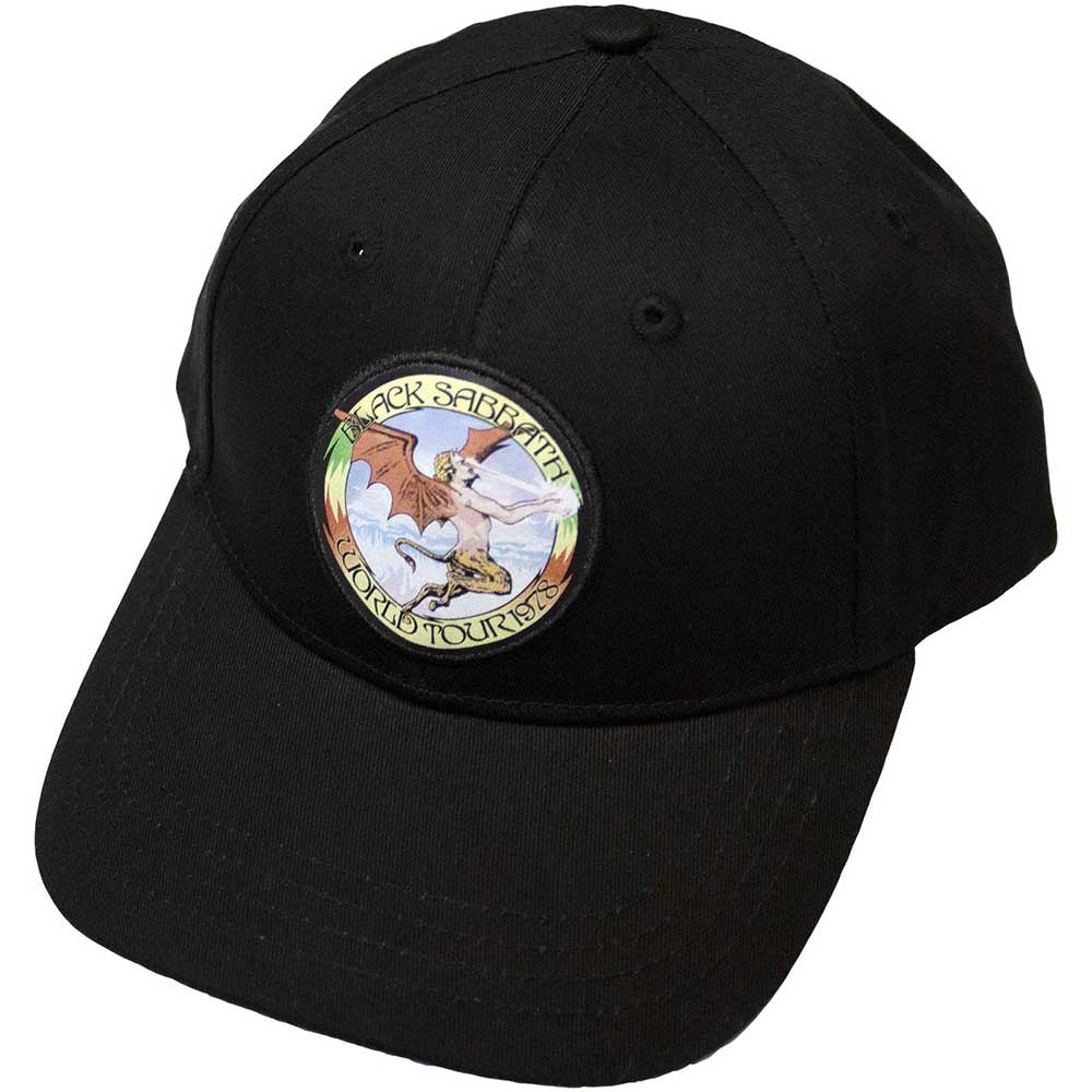 BLACK SABBATH UNISEX BASEBALL CAP: WORLD TOUR 1978