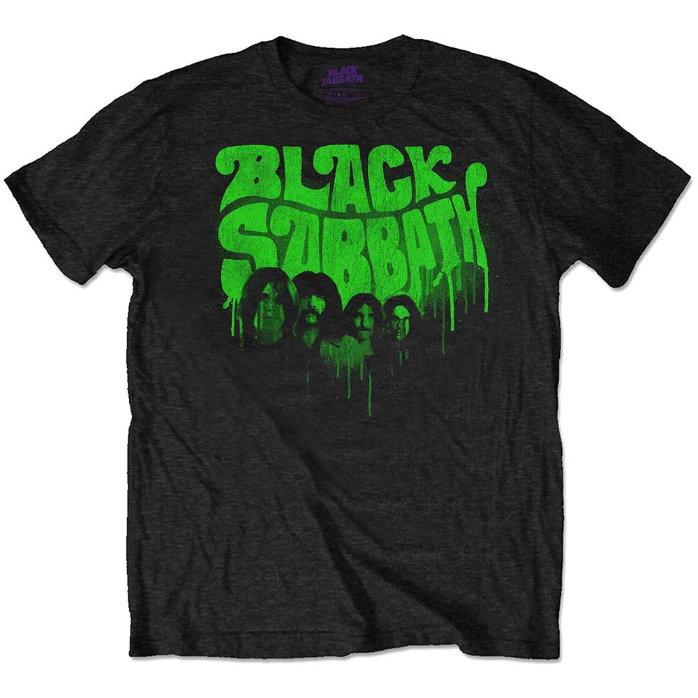 Black Sabbath Unisex T-Shirt - Graffiti (Black)
