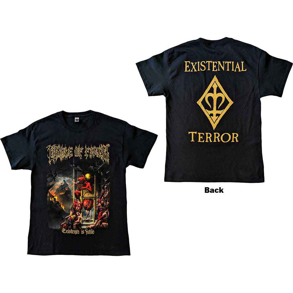 Cradle Of Filth Unisex T-Shirt - Existence is Futile (Back Print)