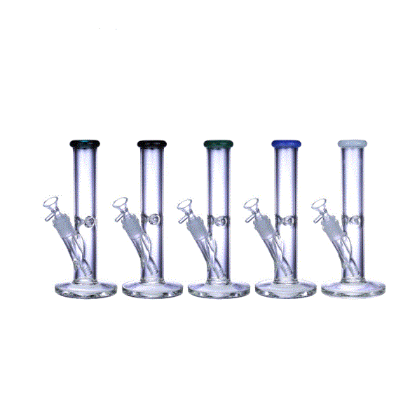 10" 5mm Straight Tube Water Pipe